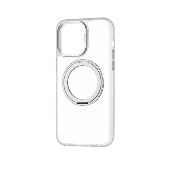 Husa spate pentru iPhone 16 Pro Remax Stand Case - Transparent
