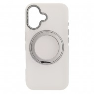 Husa spate pentru iPhone 16 Remax Stand Case - Transparent