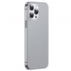 Husa spate pentru iPhone 13 Pro Max Baseus Basic Case - Negru/Transparent