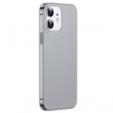 Husa spate pentru iPhone 13 Baseus Basic Case - Negru/Transparent