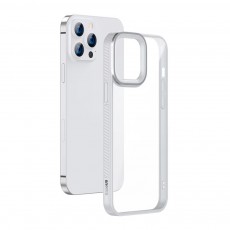 Husa spate pentru iPhone 13 Pro Baseus Crystal - Alb