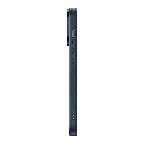 Husa spate pentru iPhone 13 Pro Max Baseus Crystal - Albastru
