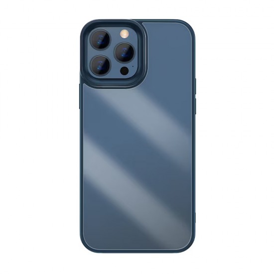 Husa spate pentru iPhone 13 Pro Max Baseus Crystal - Albastru