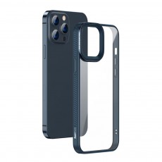 Husa spate pentru iPhone 13 Pro Baseus Crystal - Albastru