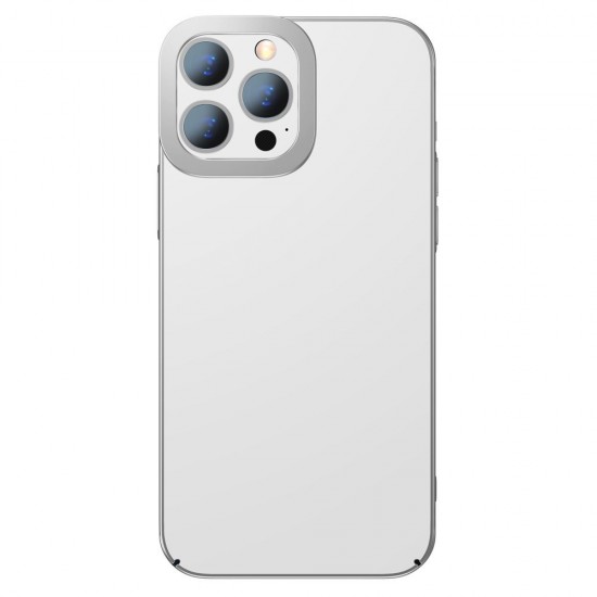 Husa spate pentru iPhone 13 Pro Max Baseus Glitter - Argintiu