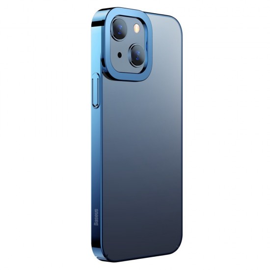 Husa spate pentru iPhone 13 Baseus Glitter - Albastru