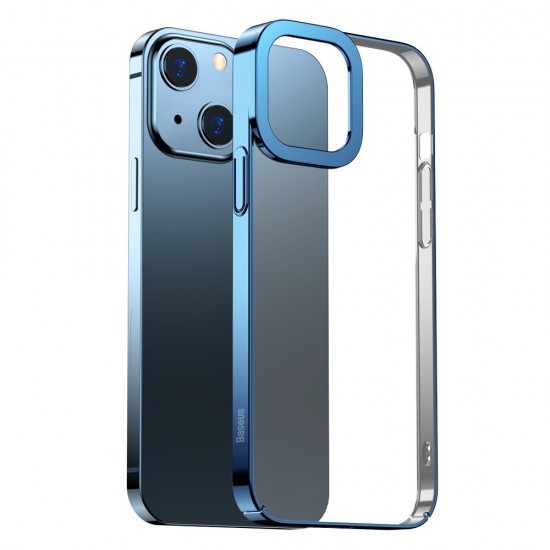 Husa spate pentru iPhone 13 Baseus Glitter - Albastru