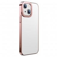 Husa spate pentru iPhone 13 Baseus Glitter - Roz