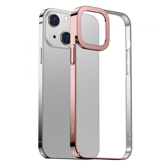 Husa spate pentru iPhone 13 Baseus Glitter - Roz