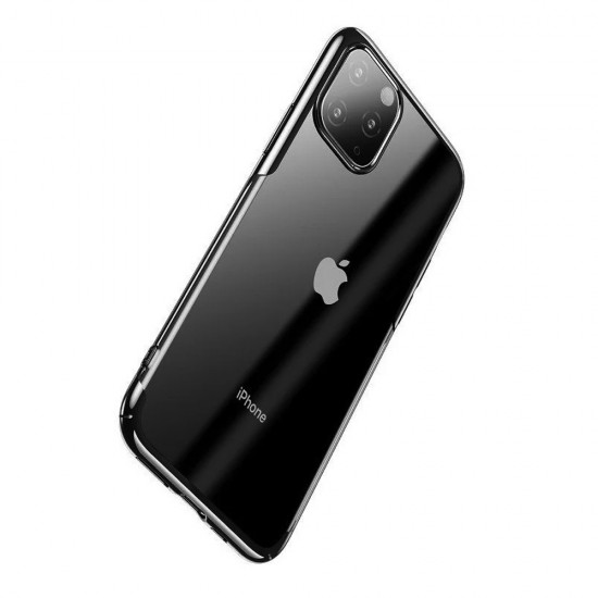 Husa spate pentru iPhone 11 Pro Max Baseus Glitter - Negru