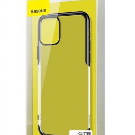 Husa spate pentru iPhone 11 Pro Max Baseus Glitter - Negru