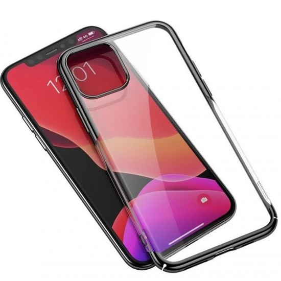Husa spate pentru iPhone 11 Pro Max Baseus Glitter - Negru