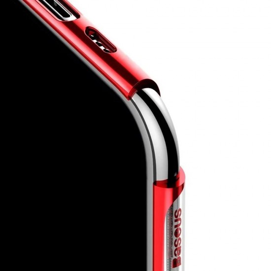 Husa spate pentru iPhone 11 Pro Baseus Glitter - Rosu