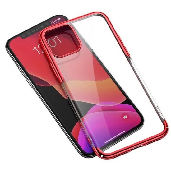 Husa spate pentru iPhone 11 Pro Baseus Glitter - Rosu