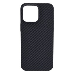 Husa spate pentru iPhone 15 Pro Max Berlia Fiber Magsafe - Negru