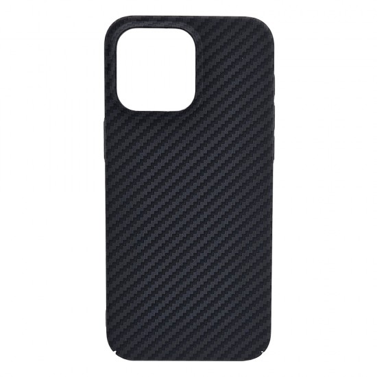 Husa spate pentru iPhone 15 Pro Max Berlia Fiber Magsafe - Negru