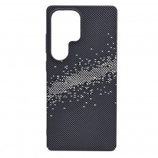 Husa spate pentru Samsung Galaxy S25 Ultra Berlia Fiber Magsafe - Gri
