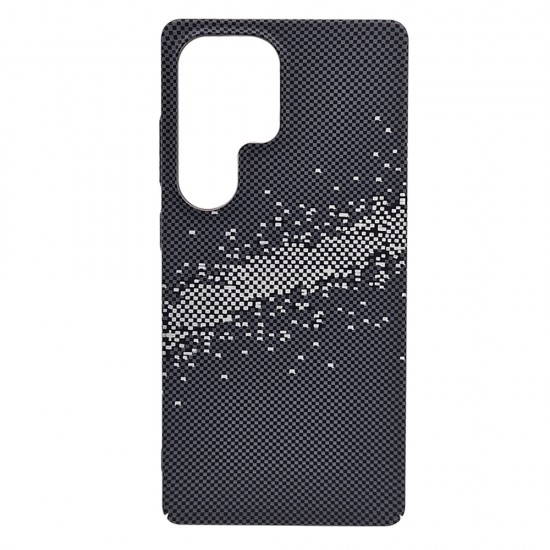 Husa spate pentru Samsung Galaxy S25 Ultra Berlia Fiber Magsafe - Gri