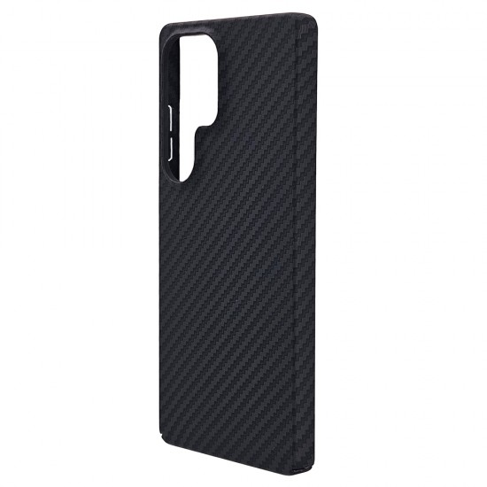 Husa spate pentru Samsung Galaxy S25 Ultra Berlia Fiber Magsafe - Negru