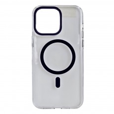 Husa spate pentru iPhone 16 Pro Max Berlia Sheen Magsafe - Mov