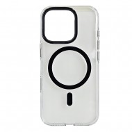 Husa spate pentru iPhone 16 Pro Berlia Sheen Magsafe - Negru