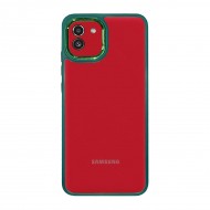 Husa spate pentru Samsung Galaxy A03 - Leaf Case Verde