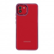Husa spate pentru Samsung Galaxy A03 - Leaf Case Visiniu
