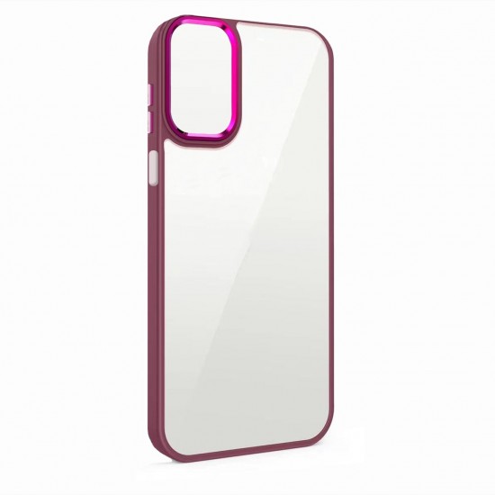 Husa spate pentru Samsung Galaxy A32 5G - Leaf Case Rosu