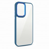 Husa spate pentru Samsung Galaxy A33 5G - Leaf Case Albastru
