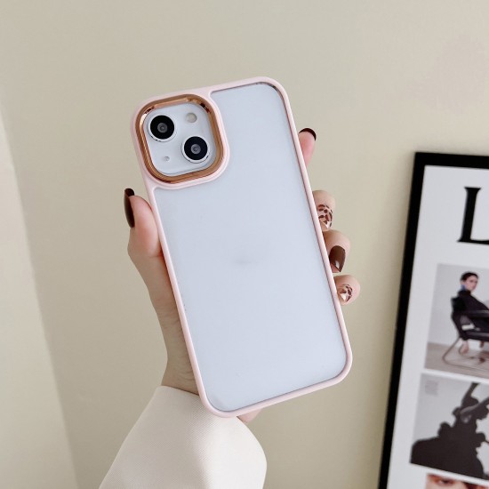 Husa spate pentru iPhone 12 Pro Max - Leaf Case Roz