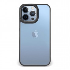 Husa spate pentru iPhone 12 Pro Max - Leaf Case Negru