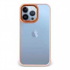 Husa spate pentru iPhone 12 Pro Max - Leaf Case Roz