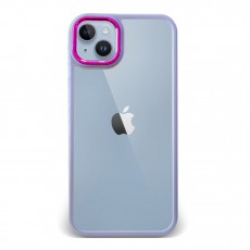 Husa spate pentru iPhone 14 Plus - Leaf Case Mov