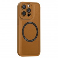 Husa spate pentru iPhone 13 Pro - MagSafe Case Maro