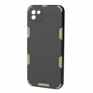 Husa spate pentru Samsung Galaxy A03 - Mantis Case Negru / Verde
