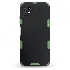 Husa spate pentru Samsung Galaxy A22 5G - Mantis Case Negru / Verde