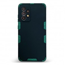 Husa spate pentru Samsung Galaxy A52 - Mantis Case Negru / Vernil