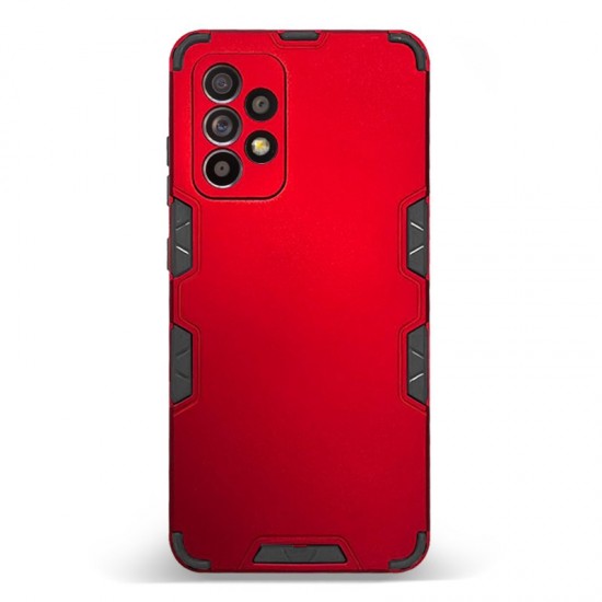 Husa spate pentru Samsung Galaxy A52 - Mantis Case Rosu / Negru
