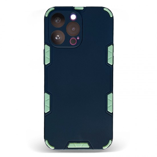 Husa spate pentru iPhone 14 Pro Max - Mantis Case Negru / Verde