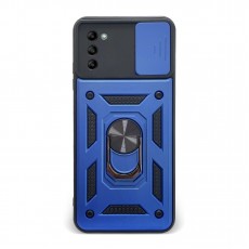 Husa spate pentru Samsung Galaxy A03S - Slide Case Albastru
