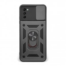 Husa spate pentru Samsung Galaxy A03S - Slide Case Negru