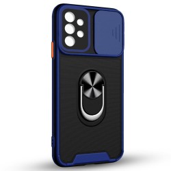 Husa spate pentru Samsung Galaxy A53 5G - Slide Case Albastru