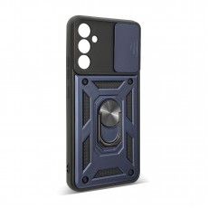 Husa spate pentru Samsung Galaxy A34 5G - Slide Case Albastru inchis
