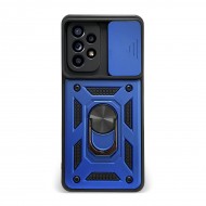 Husa spate pentru Samsung Galaxy A52 - Slide Case Albastru