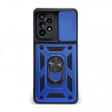 Husa spate pentru Samsung Galaxy A52 - Slide Case Albastru