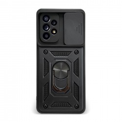 Husa spate pentru Samsung Galaxy A52 - Slide Case Negru