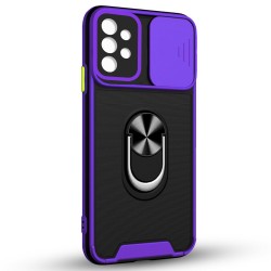 Husa spate pentru Samsung Galaxy A52- Slide Case Mov