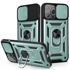 Husa spate pentru iPhone 13 Pro Max - Slide Case Vernil