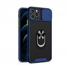 Husa spate pentru iPhone 11 Pro - Slide Case Albastru