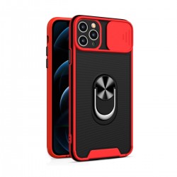 Husa spate pentru iPhone 12 Pro Max - Slide Case Rosu